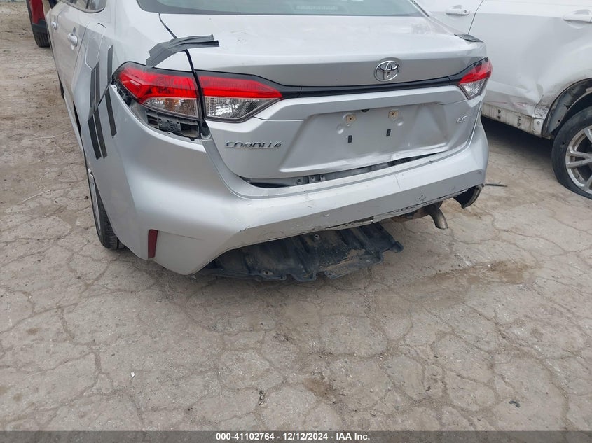 VIN 5YFEPMAE9NP343860 2022 TOYOTA COROLLA LE