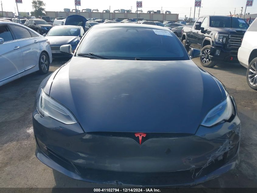 2018 Tesla Model S 100D/75D/P100D VIN: 5YJSA1E45JF287748 Lot: 41102794