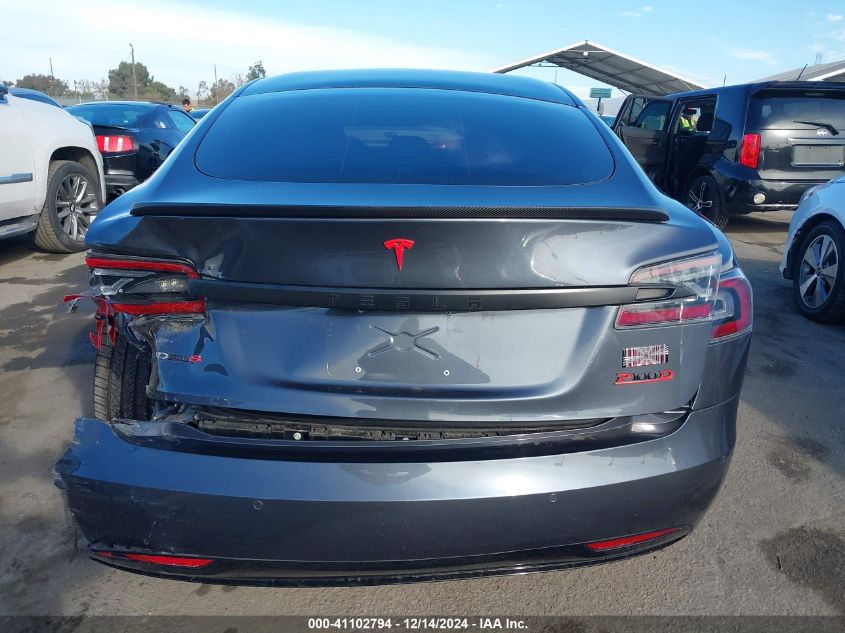 2018 Tesla Model S 100D/75D/P100D VIN: 5YJSA1E45JF287748 Lot: 41102794