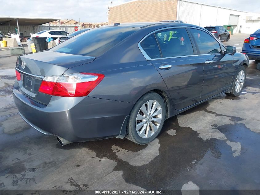 VIN 1HGCR2F85DA001822 2013 Honda Accord, Ex-L no.4