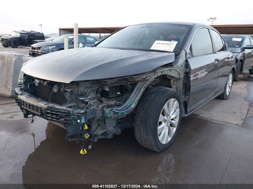 VIN 1HGCR2F85DA001822 2013 Honda Accord, Ex-L no.2