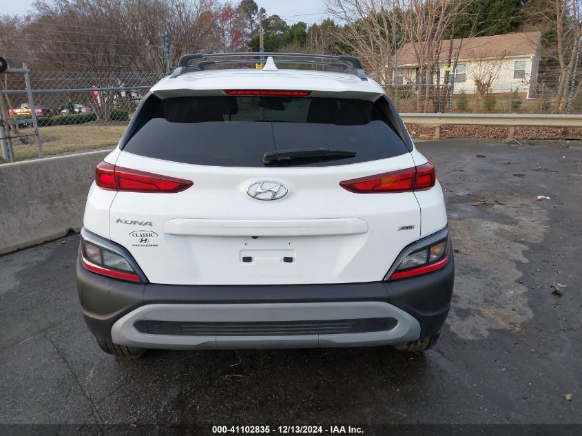 2023 Hyundai Kona Sel VIN: KM8K6CAB1PU019356 Lot: 41102835