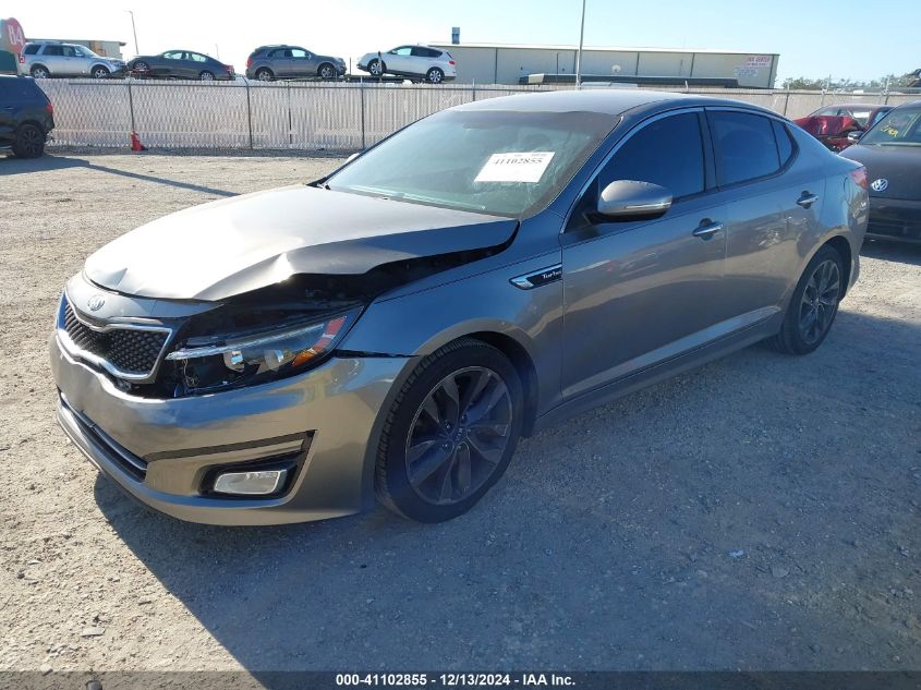 VIN 5XXGR4A69FG501698 2015 KIA Optima, Sx Turbo no.2