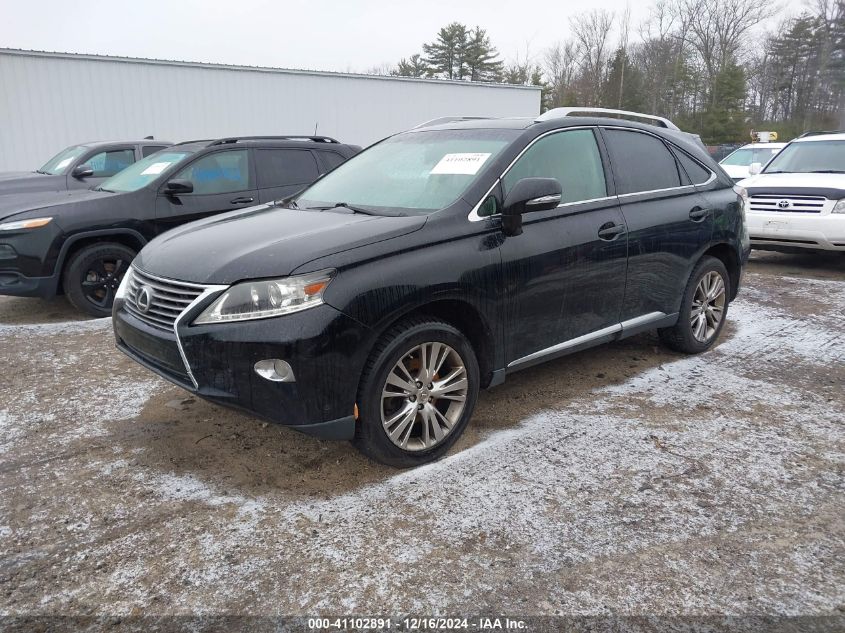 VIN 2T2ZK1BA5EC136372 2014 Lexus RX, 350 no.2