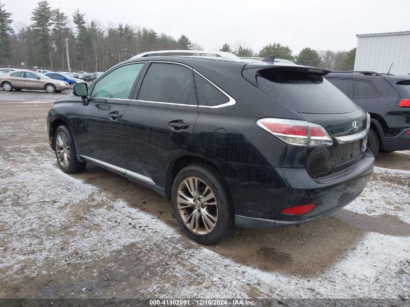 VIN 2T2ZK1BA5EC136372 2014 Lexus RX, 350 no.3