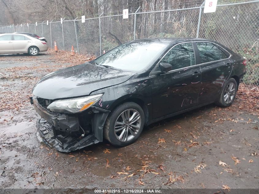 VIN 4T1BF1FK0GU200218 2016 Toyota Camry, SE no.2