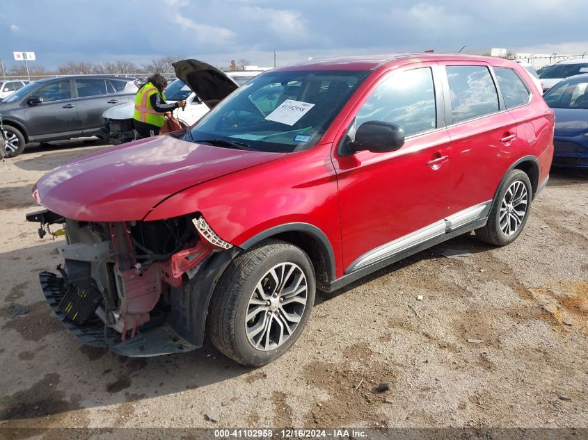 VIN JA4AD2A35GZ000119 2016 Mitsubishi Outlander, ES no.2