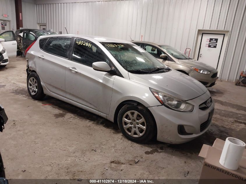 VIN KMHCT5AEXDU129045 2013 Hyundai Accent, GS no.1