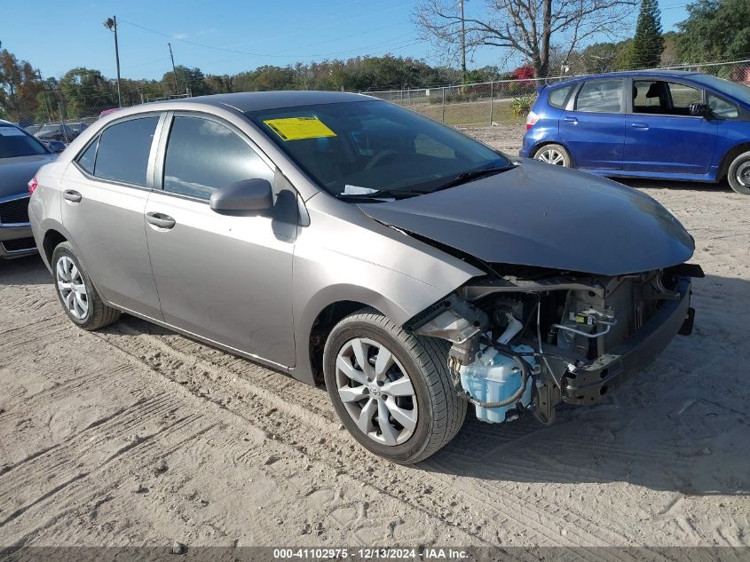 2016 TOYOTA COROLLA LE - 2T1BURHE7GC718792