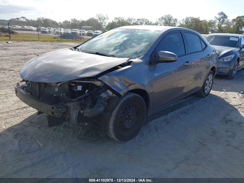 2016 TOYOTA COROLLA LE - 2T1BURHE7GC718792