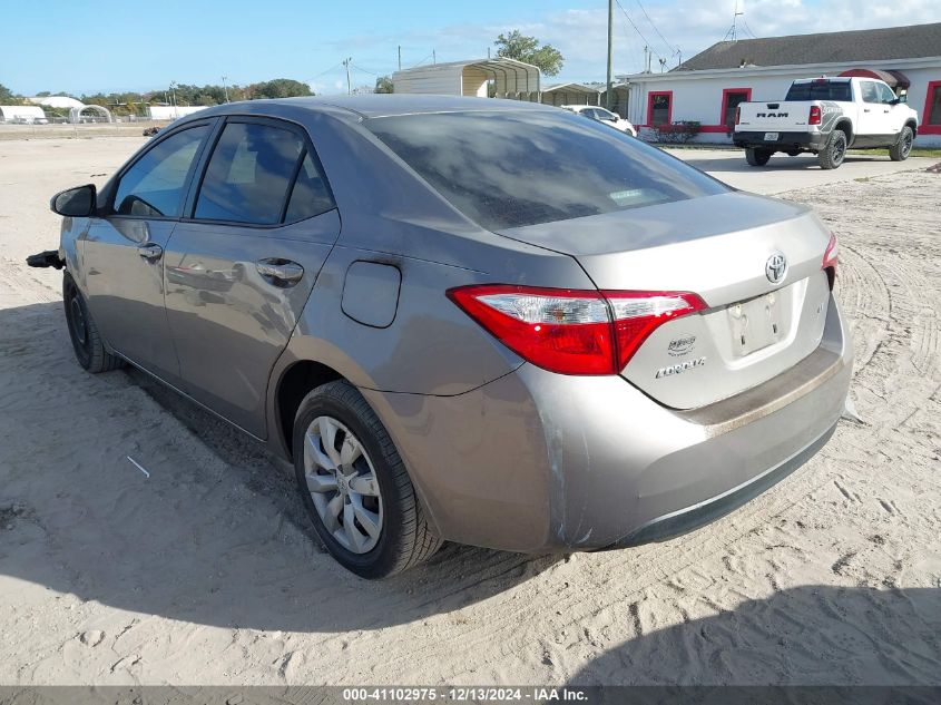 2016 TOYOTA COROLLA LE - 2T1BURHE7GC718792