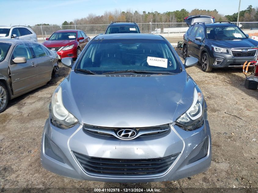 VIN 5NPDH4AE9GH753793 2016 Hyundai Elantra, SE no.12