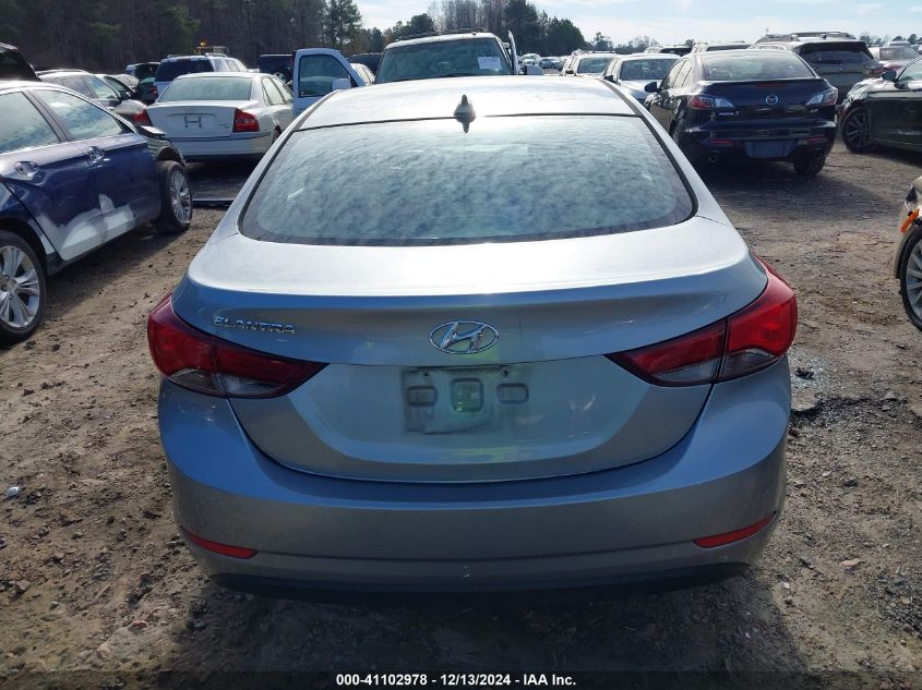 VIN 5NPDH4AE9GH753793 2016 Hyundai Elantra, SE no.16