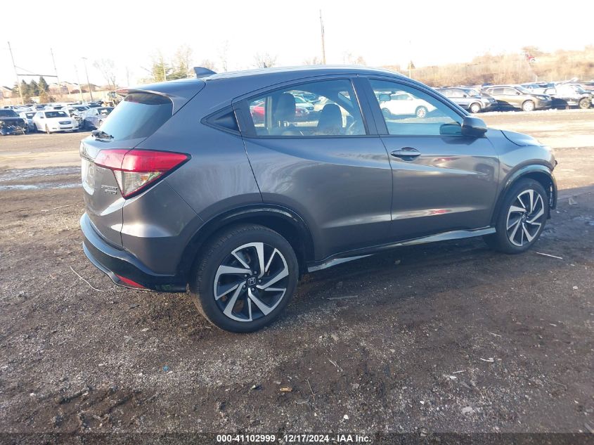 VIN 3CZRU6H11KG732626 2019 Honda HR-V, Sport no.4