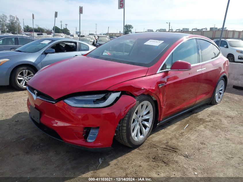 VIN 5YJXCAE21GF003944 2016 TESLA MODEL X no.2