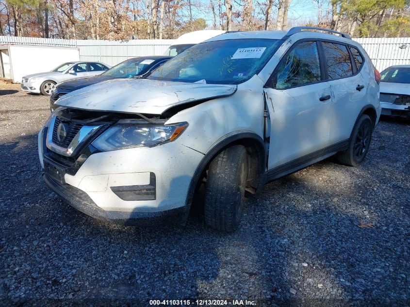 VIN KNMAT2MV6KP510490 2019 Nissan Rogue, SV no.2