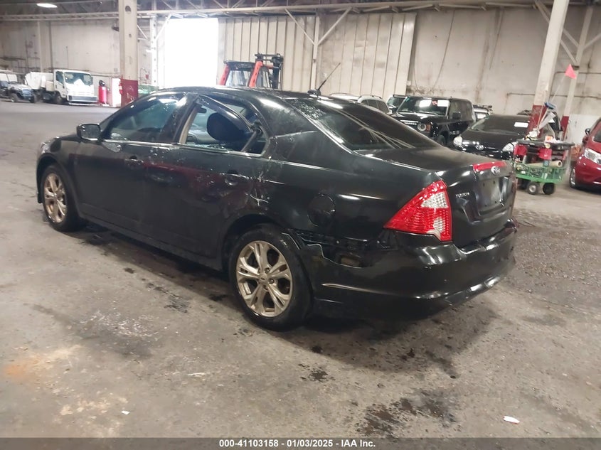 2012 FORD FUSION VIN: 3FAHP0HAXCR382480