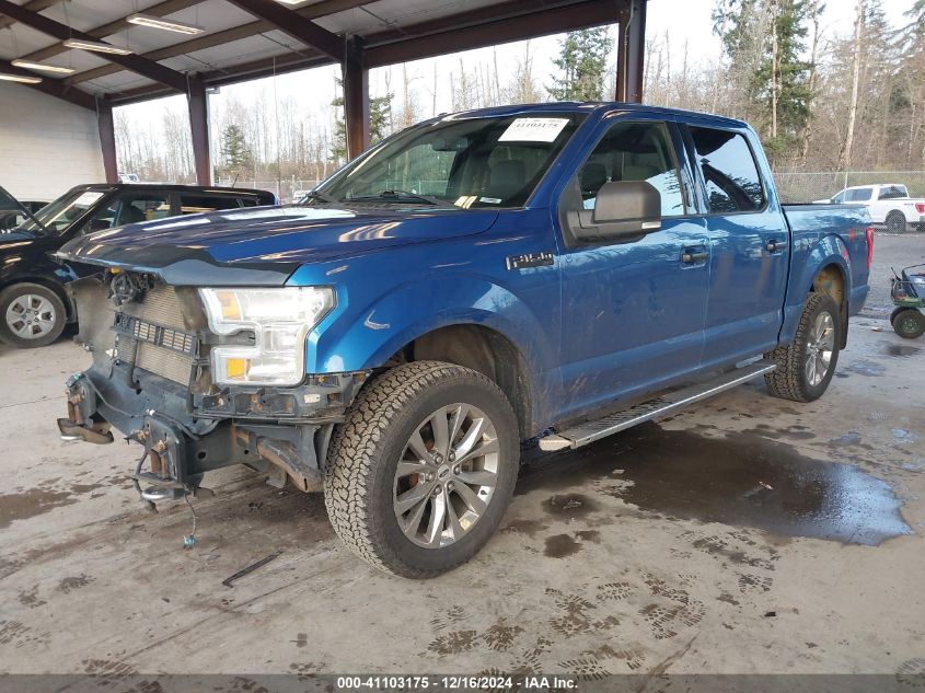 VIN 1FTEW1EF4FKD38943 2015 Ford F-150, Xlt no.2