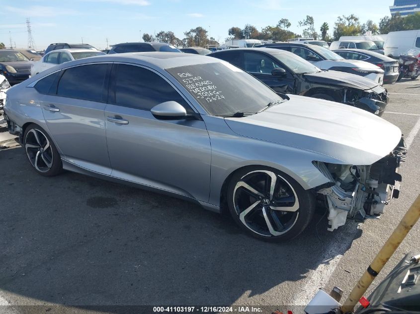 VIN 1HGCV2F33JA018095 2018 Honda Accord, Sport 2.0T no.1