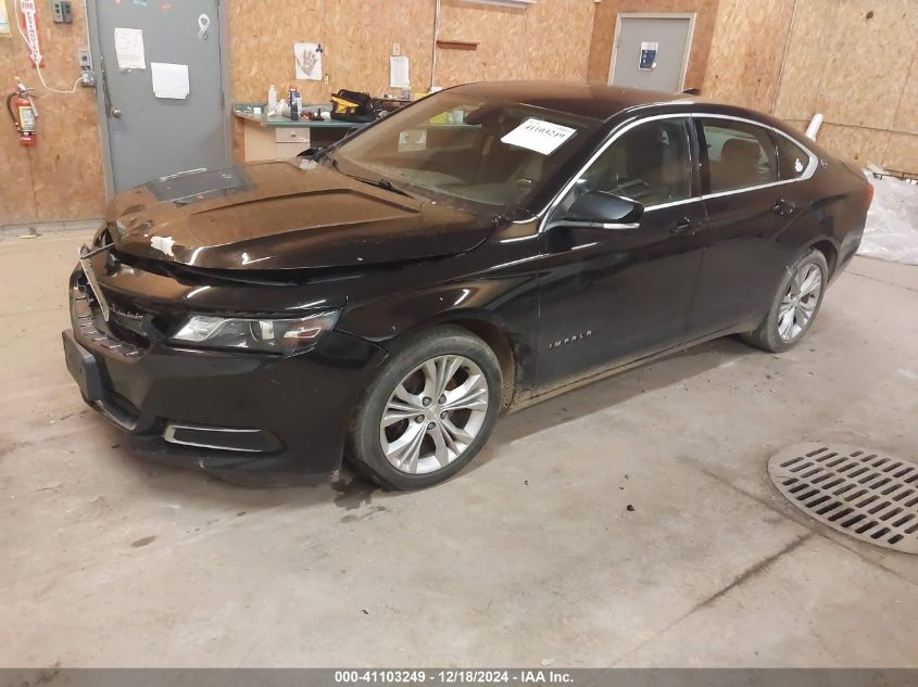 VIN 2G1125S38F9104701 2015 Chevrolet Impala, 2LT no.2