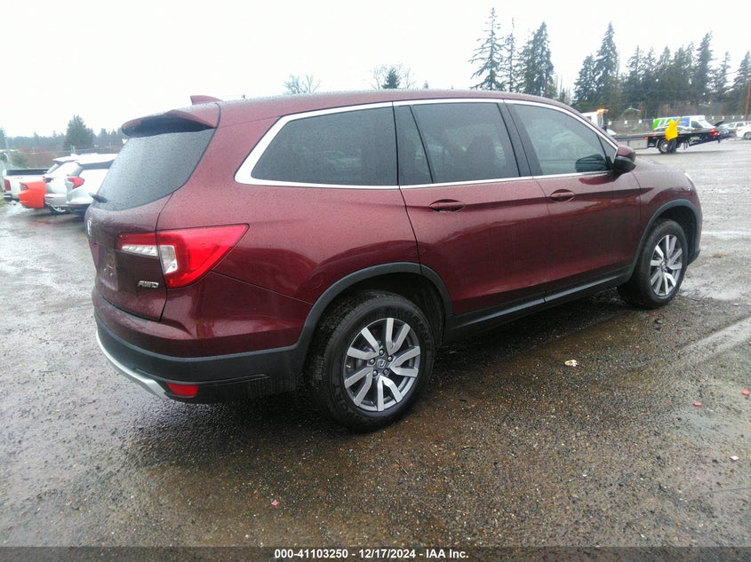 Vin: 5fnyf6h39kb036146, lot: 41593375, honda pilot ex 20194