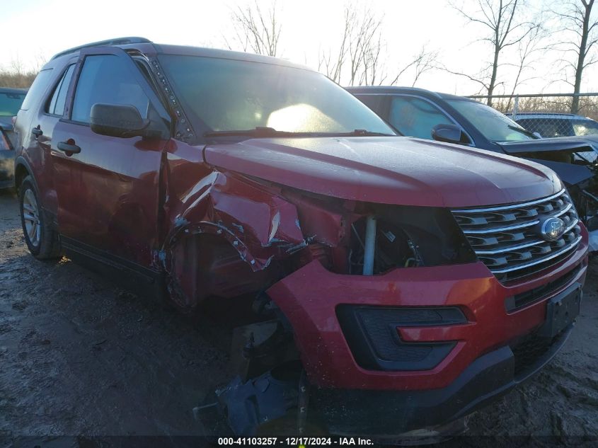 VIN 1FM5K7B85HGA56672 2017 FORD EXPLORER no.6