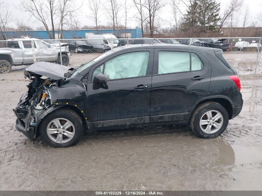 2021 Chevrolet Trax Awd Ls VIN: KL7CJNSMXMB374601 Lot: 41103329