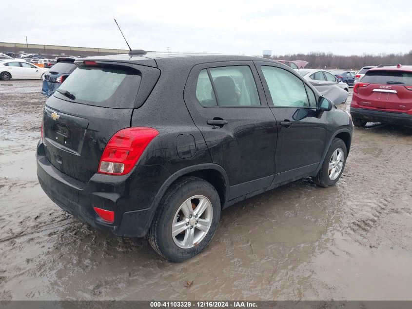 2021 Chevrolet Trax Awd Ls VIN: KL7CJNSMXMB374601 Lot: 41103329