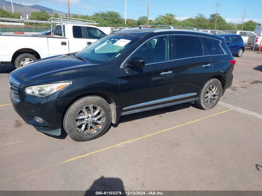 VIN 5N1AL0MM1DC328326 2013 INFINITI JX35 no.2