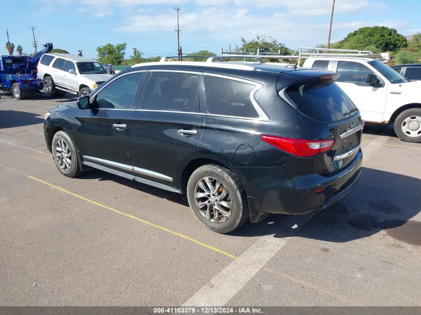 VIN 5N1AL0MM1DC328326 2013 INFINITI JX35 no.3