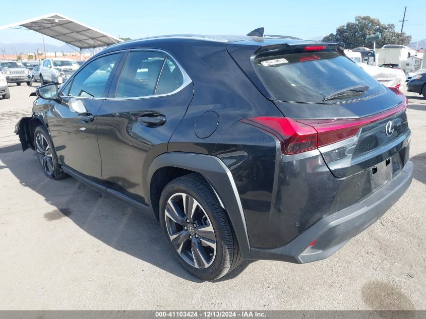 VIN JTHX3JBHXM2044806 2021 Lexus UX 200 no.3