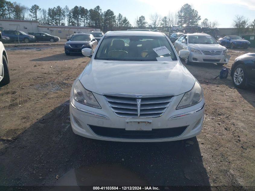 2012 Hyundai Genesis 4.6 VIN: KMHGC4DF5CU172156 Lot: 41103504