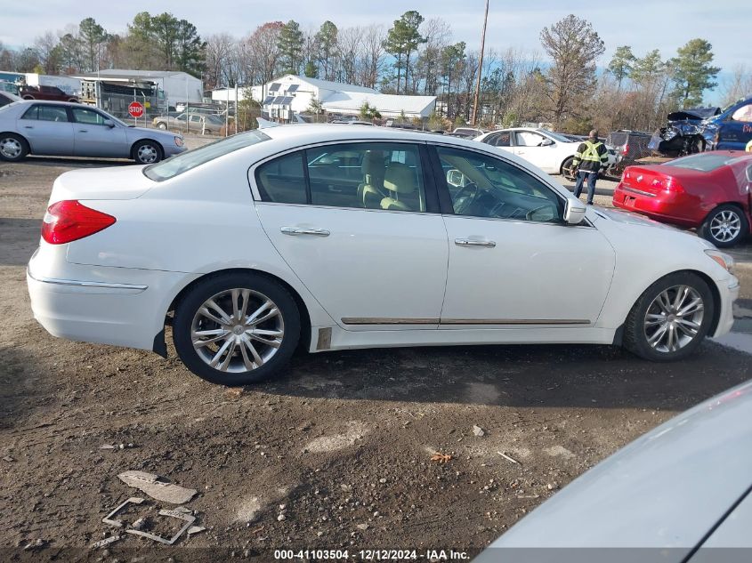 2012 Hyundai Genesis 4.6 VIN: KMHGC4DF5CU172156 Lot: 41103504