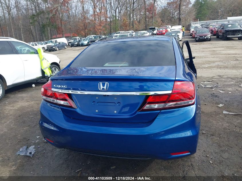 VIN 19XFB2F51EE084878 2014 Honda Civic, LX no.17