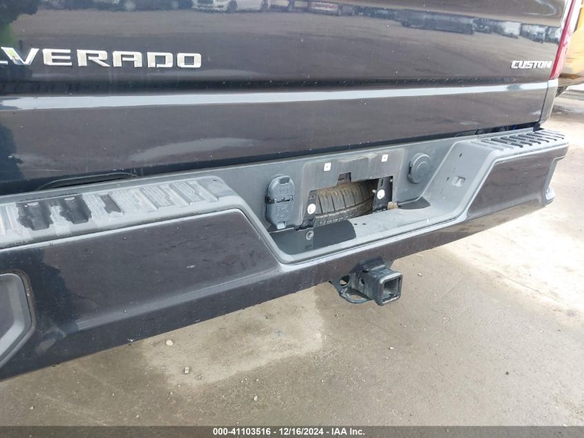 2022 Chevrolet Silverado 1500 2Wd Short Bed Custom VIN: 1GCPABEK0NZ530487 Lot: 41103516