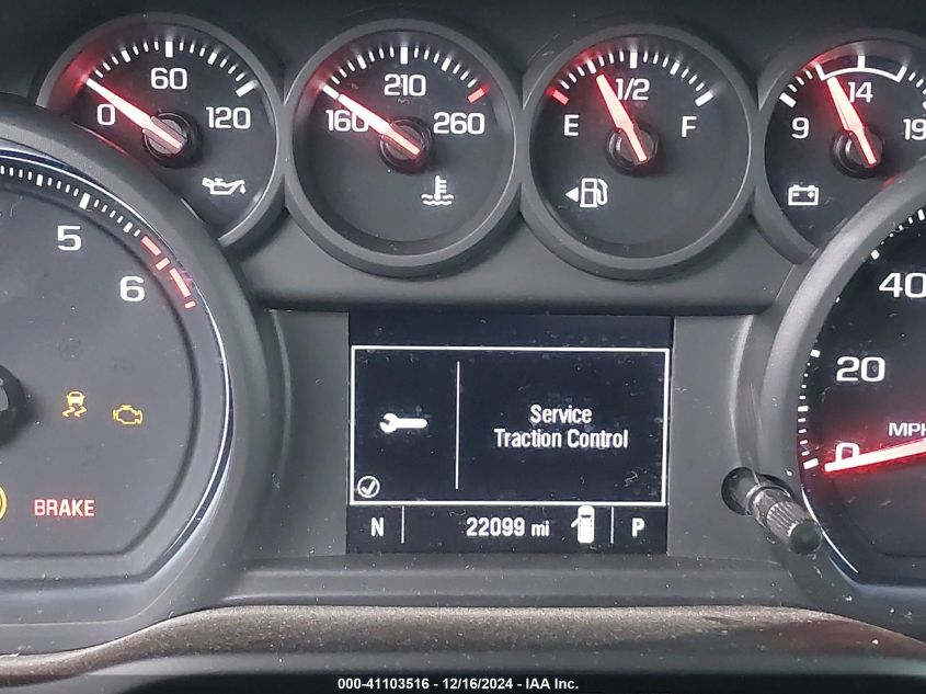 2022 Chevrolet Silverado 1500 2Wd Short Bed Custom VIN: 1GCPABEK0NZ530487 Lot: 41103516