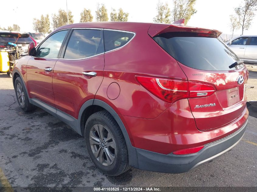 VIN 5XYZTDLB6GG313903 2016 Hyundai Santa Fe, Sport... no.3