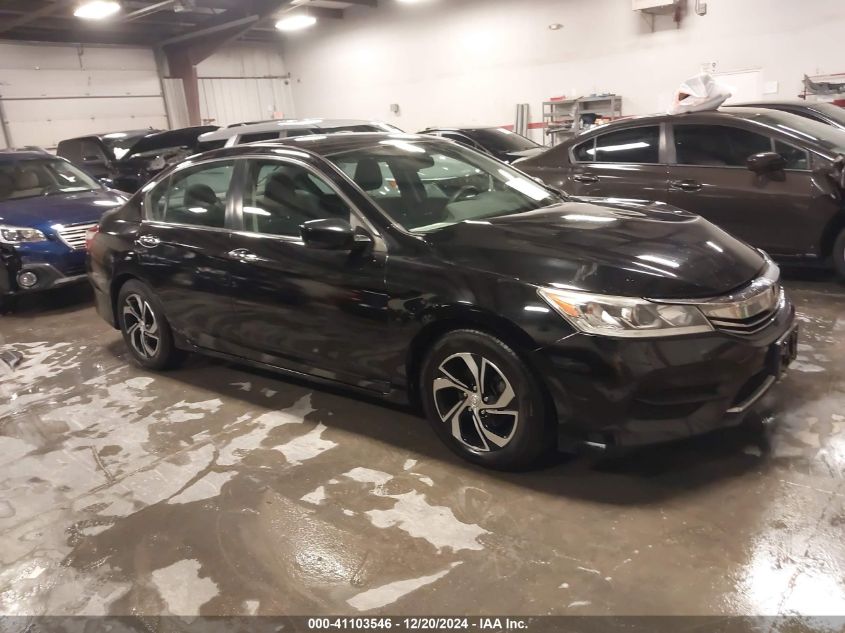 VIN 1HGCR2F3XGA127182 2016 Honda Accord, LX no.1