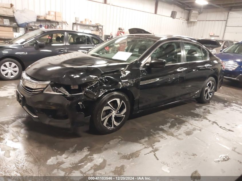 VIN 1HGCR2F3XGA127182 2016 Honda Accord, LX no.2