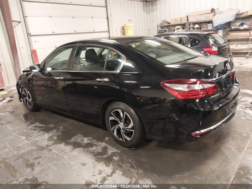 VIN 1HGCR2F3XGA127182 2016 Honda Accord, LX no.3