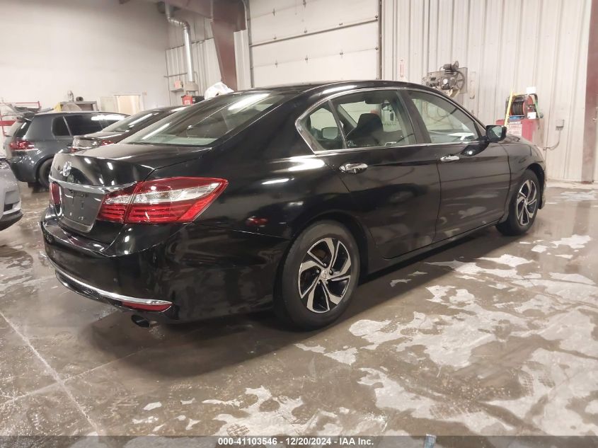 VIN 1HGCR2F3XGA127182 2016 Honda Accord, LX no.4