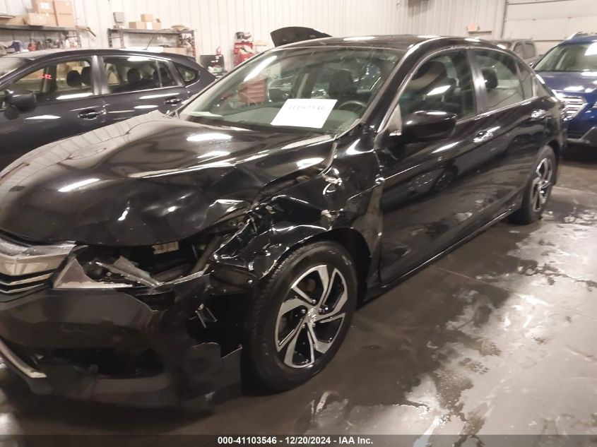 VIN 1HGCR2F3XGA127182 2016 Honda Accord, LX no.6