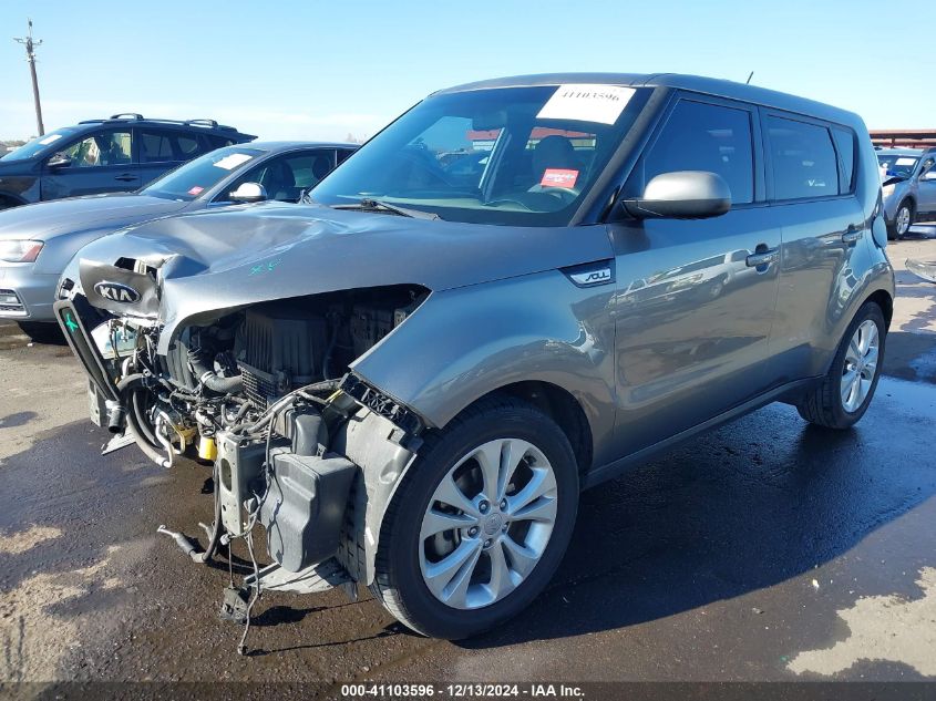 VIN KNDJP3A51F7204611 2015 KIA Soul, + no.2