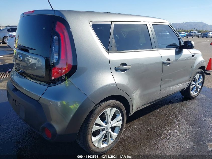 VIN KNDJP3A51F7204611 2015 KIA Soul, + no.4