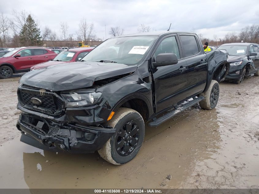 2021 Ford Ranger Xlt VIN: 1FTER4FH8MLD61870 Lot: 41103608