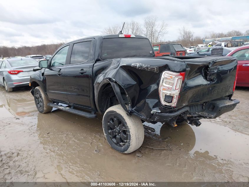 2021 Ford Ranger Xlt VIN: 1FTER4FH8MLD61870 Lot: 41103608