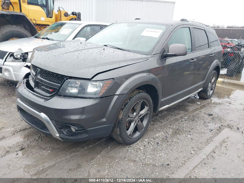 VIN 3C4PDCGG4HT542501 2017 Dodge Journey, Crossroad... no.2