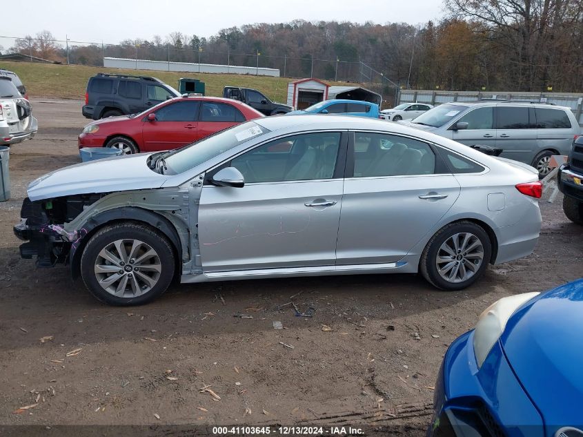 VIN 5NPE34AFXFH138289 2015 Hyundai Sonata, Sport no.14