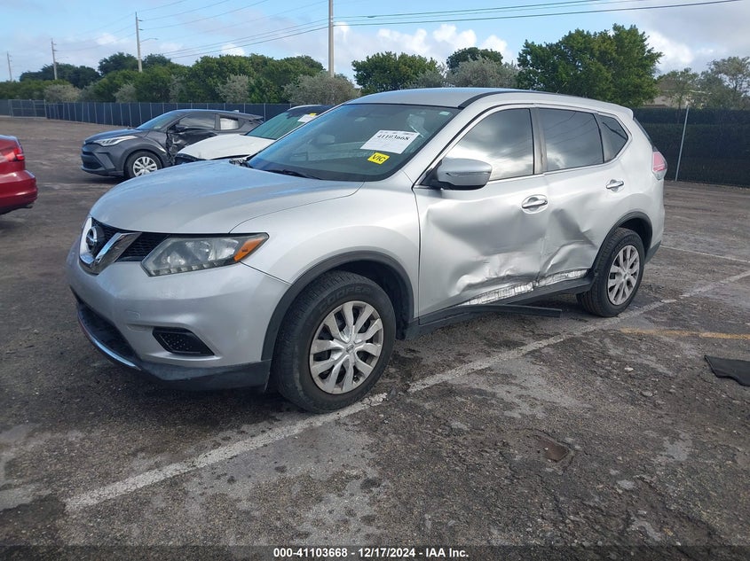 2015 NISSAN ROGUE S - 5N1AT2MT9FC814565