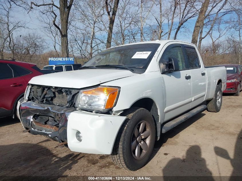 2013 Nissan Titan Sv VIN: 1N6AA0FC6DN300134 Lot: 41103686